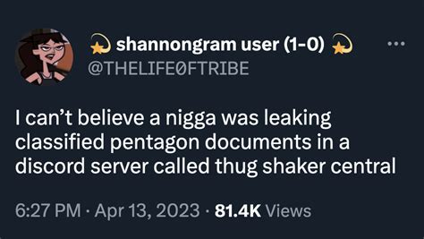 thug shaker central|2022–2023 Pentagon document leaks